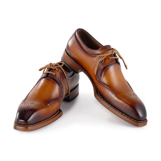Paul Parkman 326 Welted Calf-Skin Leather Derby (PM6438)-AmbrogioShoes