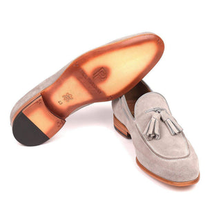 Paul Parkman 32FG Suede Tassels Loafers (PM6211)-AmbrogioShoes