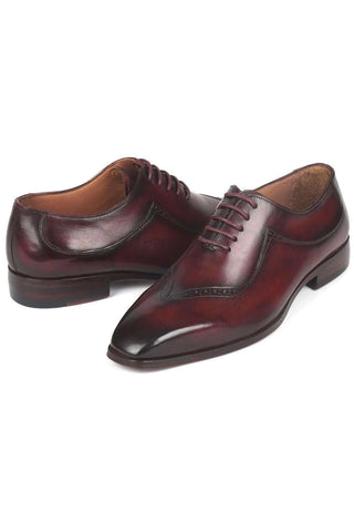 Paul Parkman 35BRD25 Dark Bordeaux Leather Oxfords (PM6276)