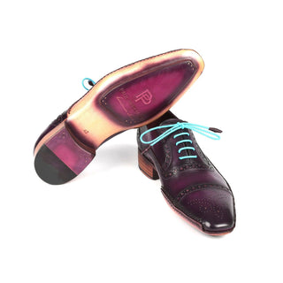 Paul Parkman 5032 Calf-Skin Leather Opanka Cap-Toe Oxfords (PM6350)-AmbrogioShoes