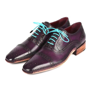 Paul Parkman 5032 Calf-Skin Leather Opanka Cap-Toe Oxfords (PM6350)-AmbrogioShoes
