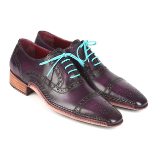 Paul Parkman 5032 Calf-Skin Leather Opanka Cap-Toe Oxfords (PM6350)-AmbrogioShoes