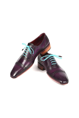Paul Parkman 5032 Leather Opanka Cap-Toe Oxfords (PM6350)