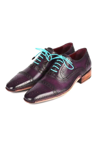 Paul Parkman 5032 Leather Opanka Cap-Toe Oxfords (PM6350)