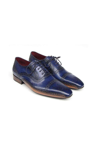 Paul Parkman 5032 Leather Opanka Cap-Toe Oxfords (PM6350)
