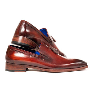 Paul Parkman 5141 Calf-Skin Leather Tassels Loafers (PM6282)-AmbrogioShoes