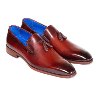 Paul Parkman 5141 Calf-Skin Leather Tassels Loafers (PM6282)-AmbrogioShoes