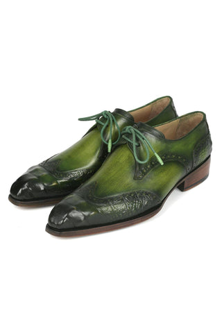 Paul Parkman 584 Calf-Skin Leather Goodyear Welted Wingtip Derby (PM6389)
