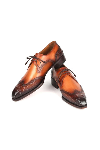 Paul Parkman 584 Leather Goodyear Welted Wingtip Derby (PM6389)