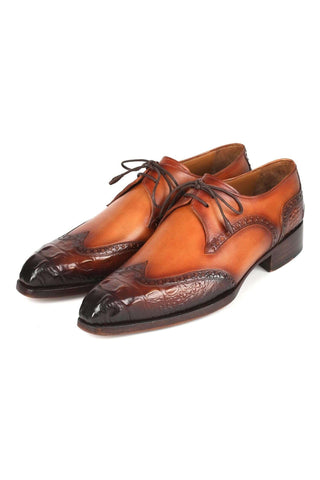 Paul Parkman 584 Leather Goodyear Welted Wingtip Derby (PM6389)