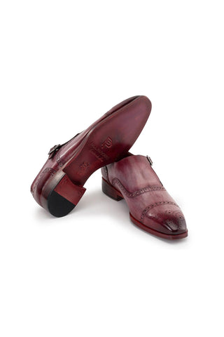 Paul Parkman 65 Calf-Skin Leather Single Monk-Strap (PM6275)