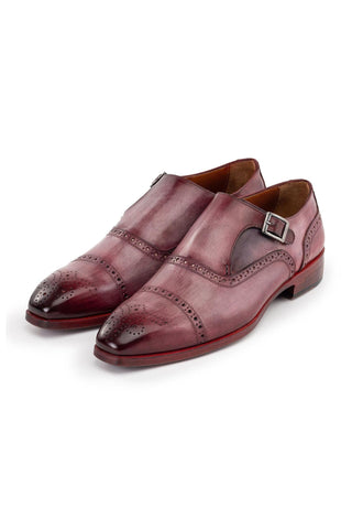 Paul Parkman 65 Calf-Skin Leather Single Monk-Strap (PM6275)
