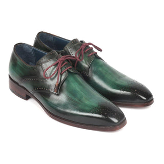 Paul Parkman 6584 Calf-Skin Leather Medallion Toe Derby (PM6274)-AmbrogioShoes