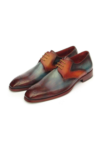Paul Parkman 6584 Leather Medallion Toe Derby (PM6274)