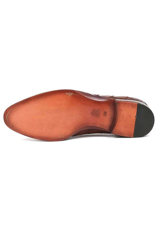 Paul Parkman 6623 Woven Leather Tassel Loafers (PM6377)