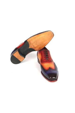Paul Parkman 6819 Leather Goodyear Welted Wingtip Oxfords (PM6450)