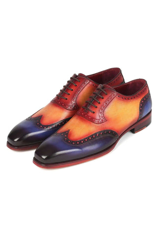 Paul Parkman 6819 Leather Goodyear Welted Wingtip Oxfords (PM6450)