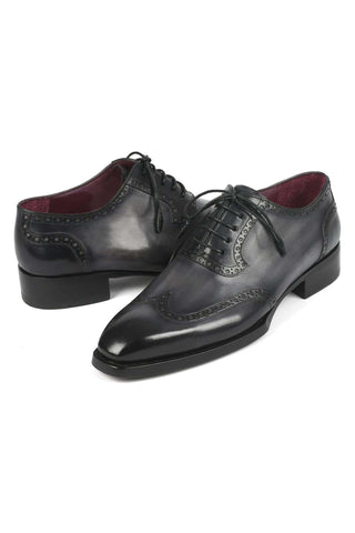 Paul Parkman 6819 Leather Goodyear Welted Wingtip Oxfords (PM6450)