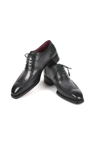 Paul Parkman 6819 Leather Goodyear Welted Wingtip Oxfords (PM6450)