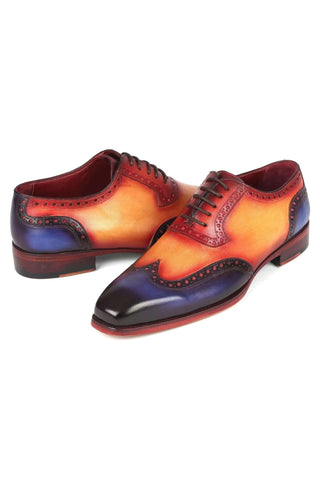 Paul Parkman 6819 Leather Goodyear Welted Wingtip Oxfords (PM6450)