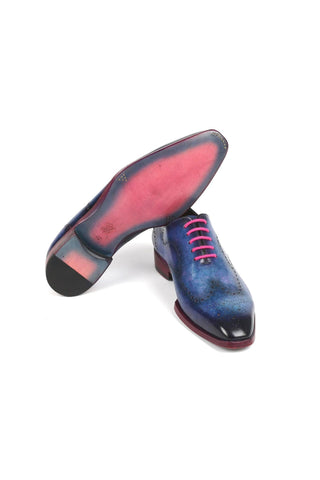 Paul Parkman 741 Calf-Skin Leather Wing-Tip Whole Cut Oxfords (PM6386)-AmbrogioShoes