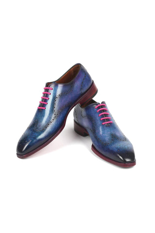 Paul Parkman 741 Calf-Skin Leather Wing-Tip Whole Cut Oxfords (PM6386)-AmbrogioShoes