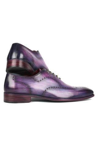 Paul Parkman 741 Calf-Skin Leather Wing-Tip Whole Cut Oxfords (PM6386)-AmbrogioShoes