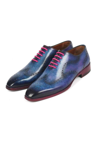 Paul Parkman 741 Leather Wing-Tip Whole Cut Oxfords (PM6386)