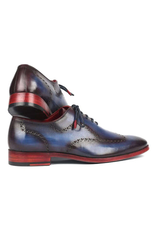 Paul Parkman 741 Leather Wing-Tip Whole Cut Oxfords (PM6386)
