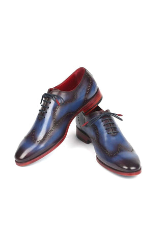 Paul Parkman 741 Leather Wing-Tip Whole Cut Oxfords (PM6386)