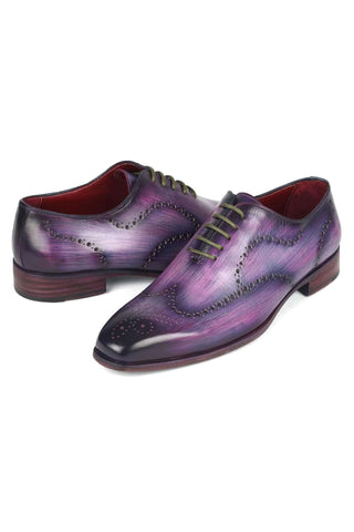 Paul Parkman 741 Leather Wing-Tip Whole Cut Oxfords (PM6386)