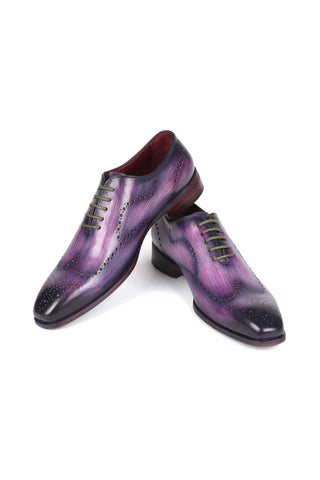 Paul Parkman 741 Leather Wing-Tip Whole Cut Oxfords (PM6386)
