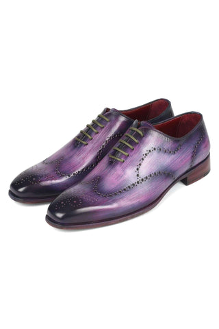 Paul Parkman 741 Leather Wing-Tip Whole Cut Oxfords (PM6386)