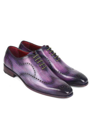 Paul Parkman 741 Leather Wing-Tip Whole Cut Oxfords (PM6386)