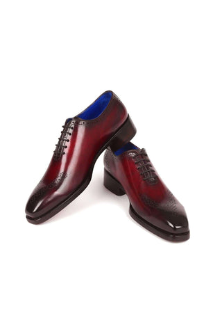 Paul Parkman 7614 Leather Whole Cut Oxfords (PM6387)