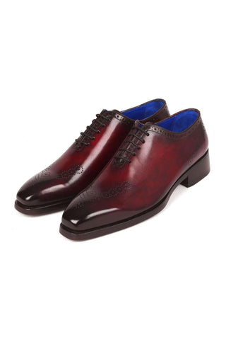 Paul Parkman 7614 Leather Whole Cut Oxfords (PM6387)