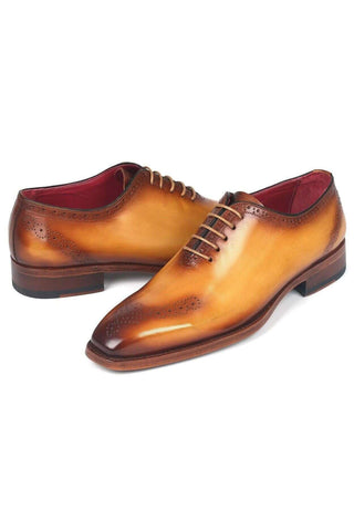 Paul Parkman 7614 Leather Whole Cut Oxfords (PM6387)