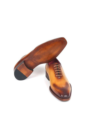Paul Parkman 7614 Leather Whole Cut Oxfords (PM6387)