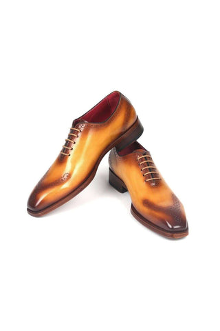 Paul Parkman 7614 Leather Whole Cut Oxfords (PM6387)