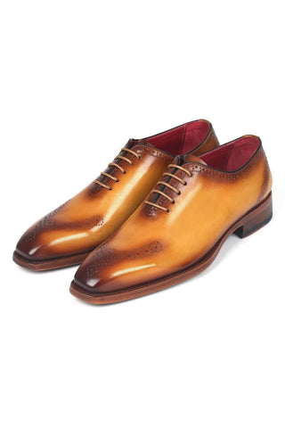 Paul Parkman 7614 Leather Whole Cut Oxfords (PM6387)