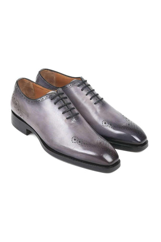 Paul Parkman 7614 Leather Whole Cut Oxfords (PM6387)