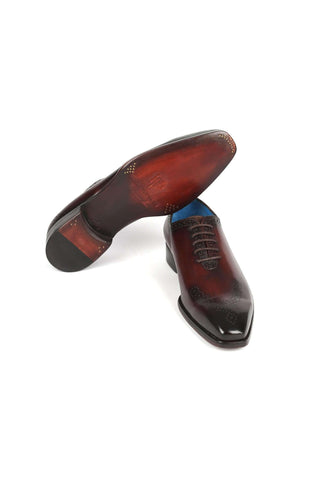 Paul Parkman 7614 Leather Whole Cut Oxfords (PM6387)