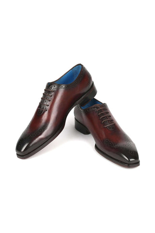 Paul Parkman 7614 Leather Whole Cut Oxfords (PM6387)