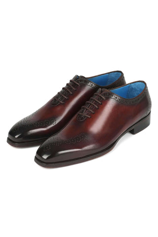 Paul Parkman 7614 Leather Whole Cut Oxfords (PM6387)