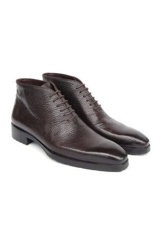 Paul Parkman 793BRW82 Brown Floater Leather Ankle Boots (PM6417)