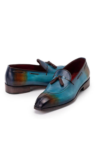 Paul Parkman 8135 Split Toe Leather Tassel Loafer (PM6488)