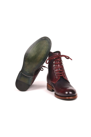 Paul Parkman 824 Calf-Skin Leather Derby Boots (PM6334)