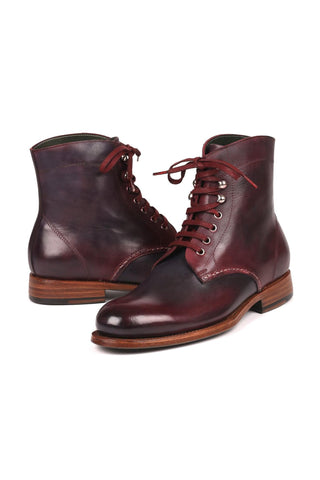 Paul Parkman 824 Calf-Skin Leather Derby Boots (PM6334)