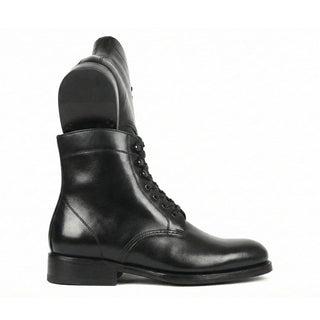 Paul Parkman 824BLK91 Leather Boot-AmbrogioShoes