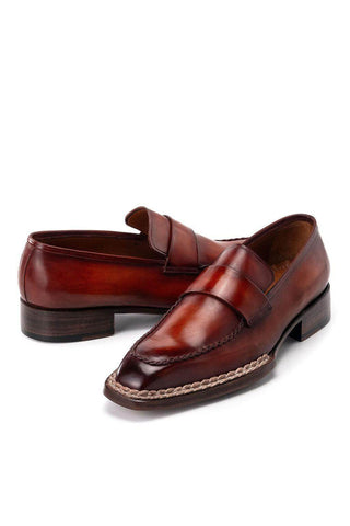 Paul Parkman 8503 Leather Norwegian Welted Loafer (PM6473)